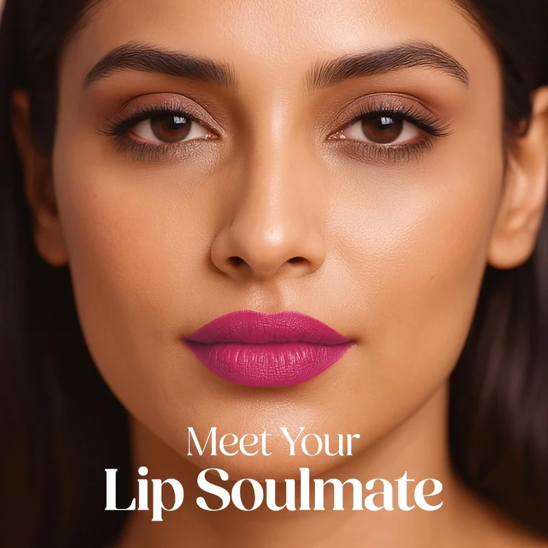 Hilary Rhoda Matte Love Non Transfer Liquid Lipstick | Lightweight & Matte Finish | Waterproof Lipstick for Women | Long Lasting & Non-Drying Lipstick | 5ml (My Magenta - Shade 14) thumbnail 3
